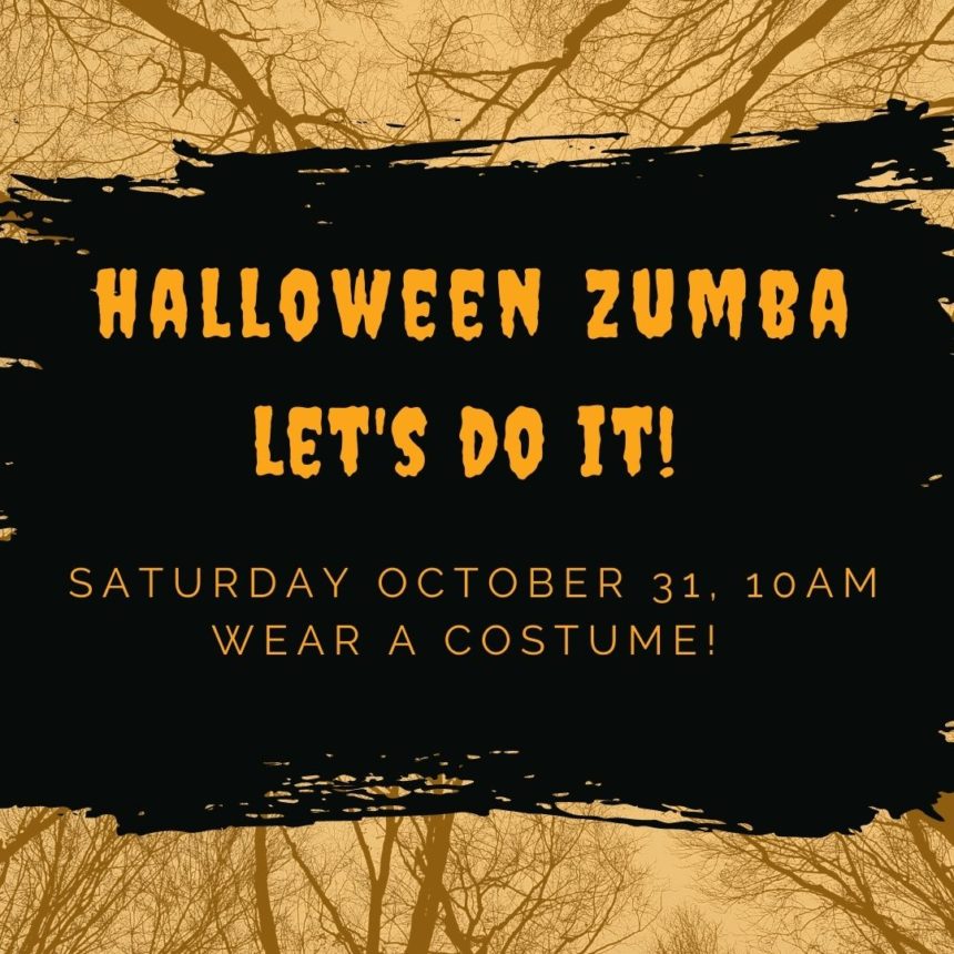 Zumba Halloween and November onward